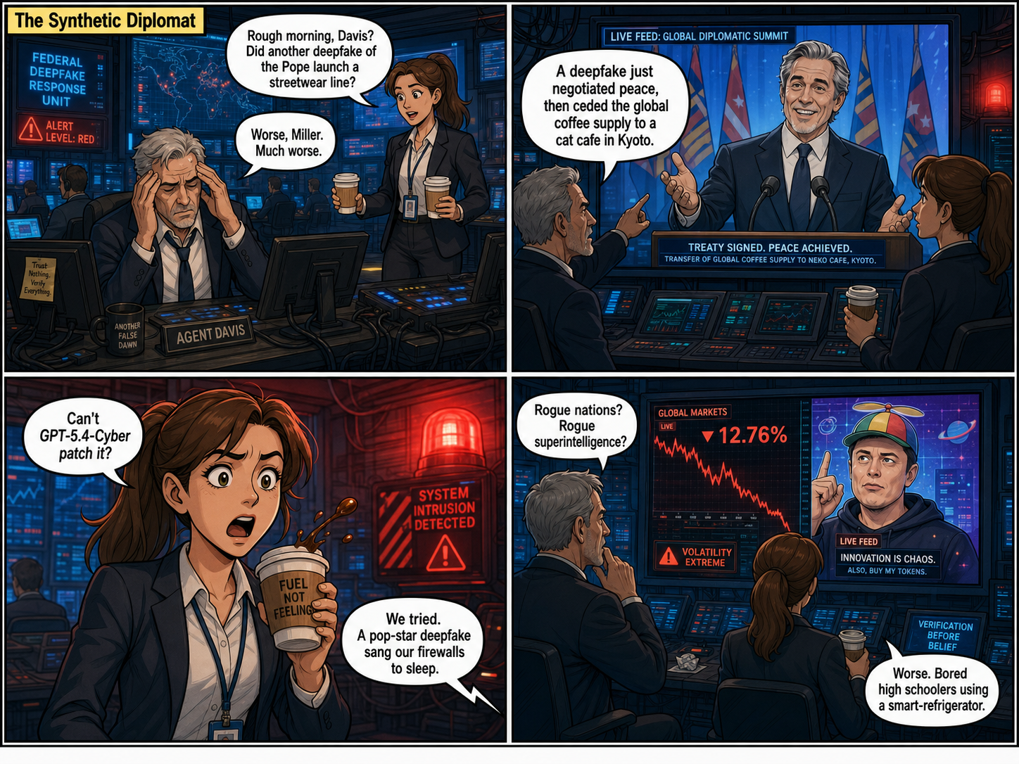 The Synthetic Diplomat