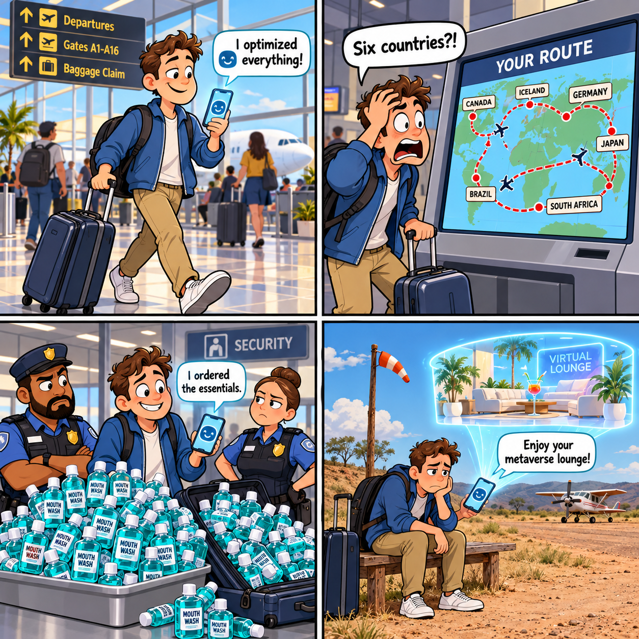 Algorithmic Itinerary