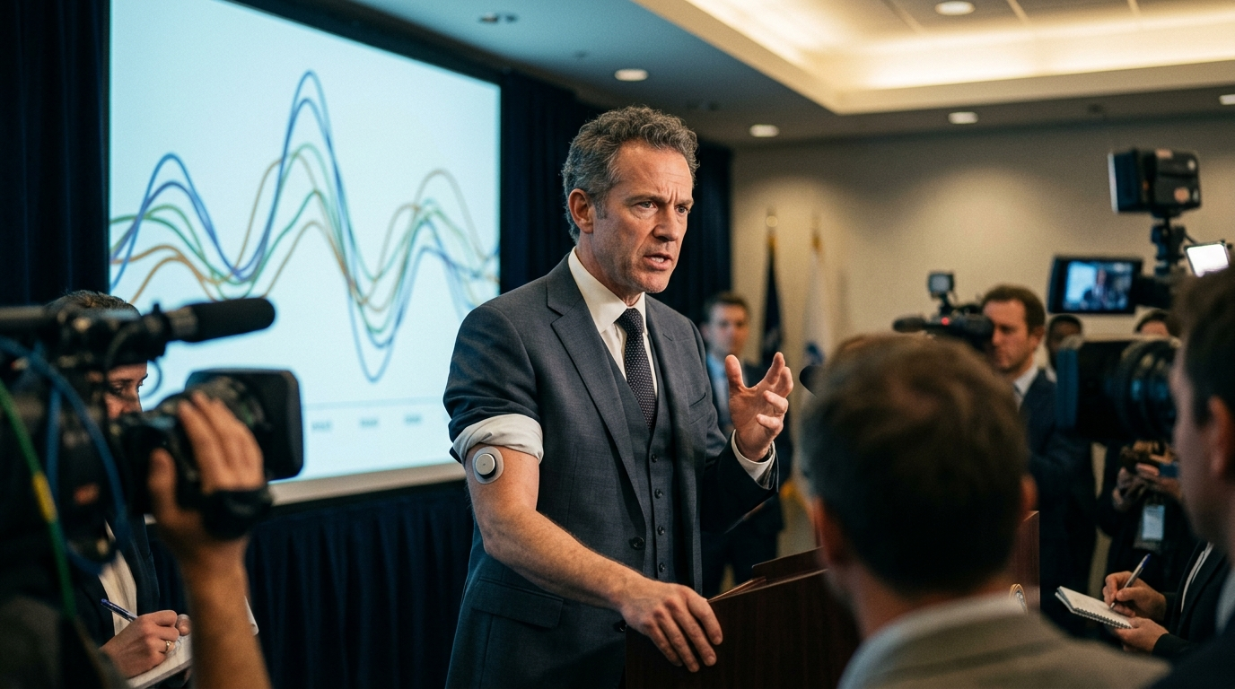 Federal Reserve Unveils New Interest-Rate Model Based Entirely On Chair's Continuous Glucose Monitor