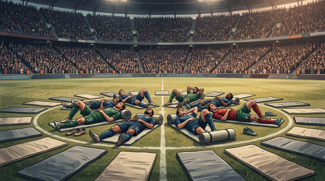 FIFA Expands Mandatory Hydration Break To Include Protein Bar, 20-Minute Restorative Nap, And Optional Grief Counseling