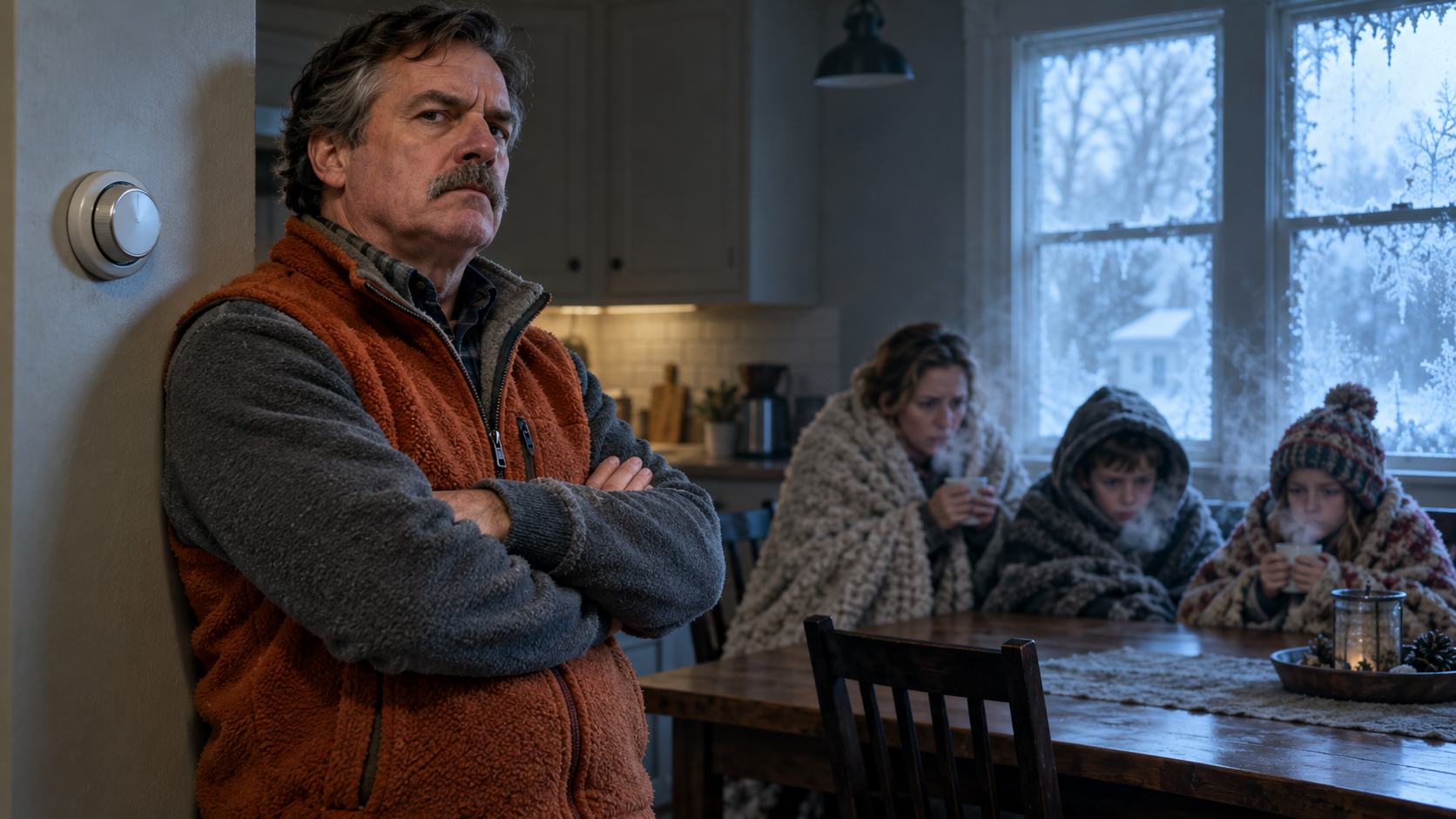 Area Man Refuses To Turn On Heat Before November 1, Family Can Now See Their Breath In Kitchen