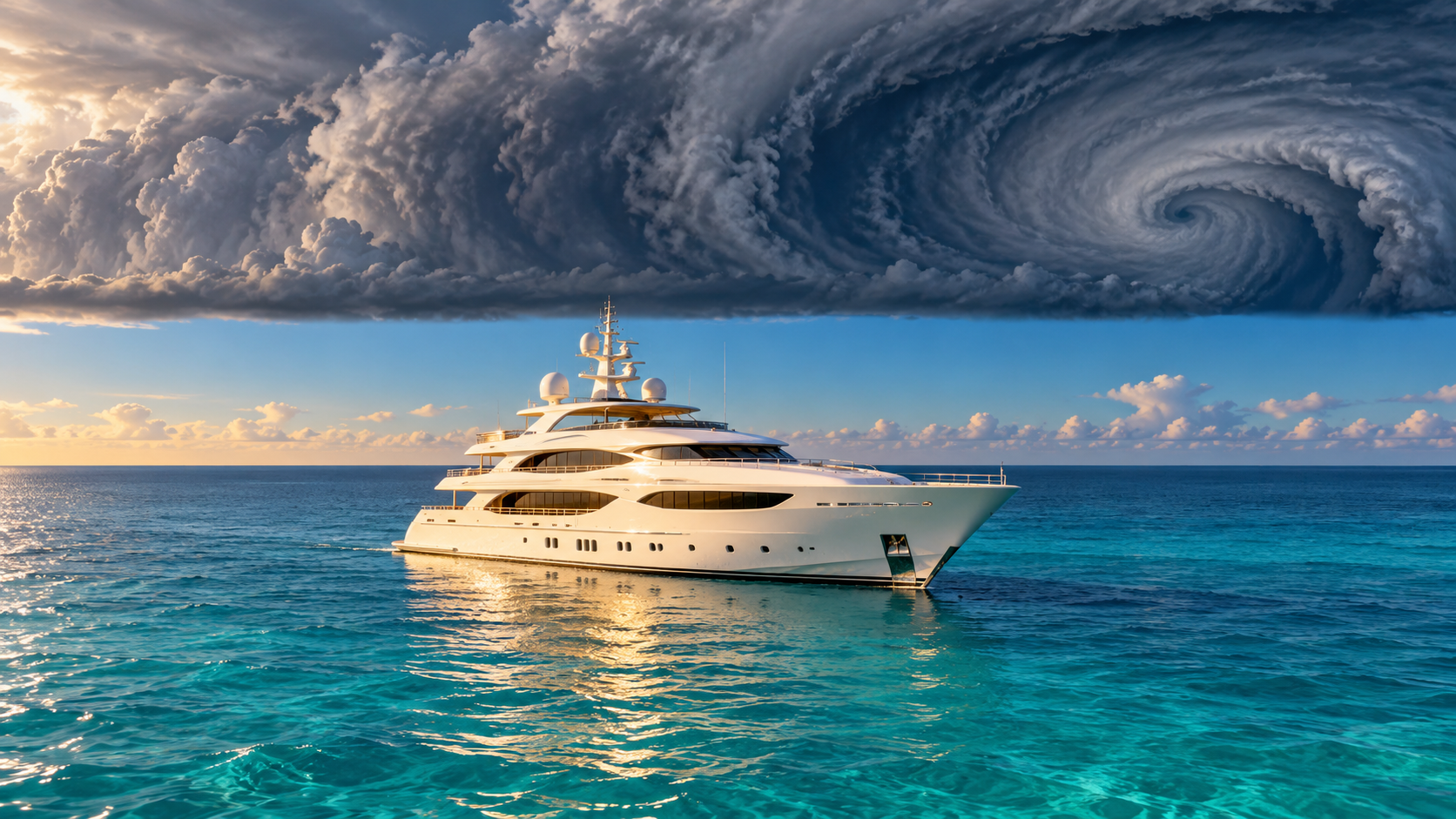 Billionaire Unveils Personal Weather-Deflection Shield For Superyacht, Redirects Hurricane Into Three Caribbean Nations