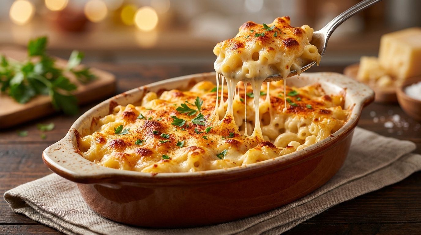 Creamy Baked Mac and Cheese