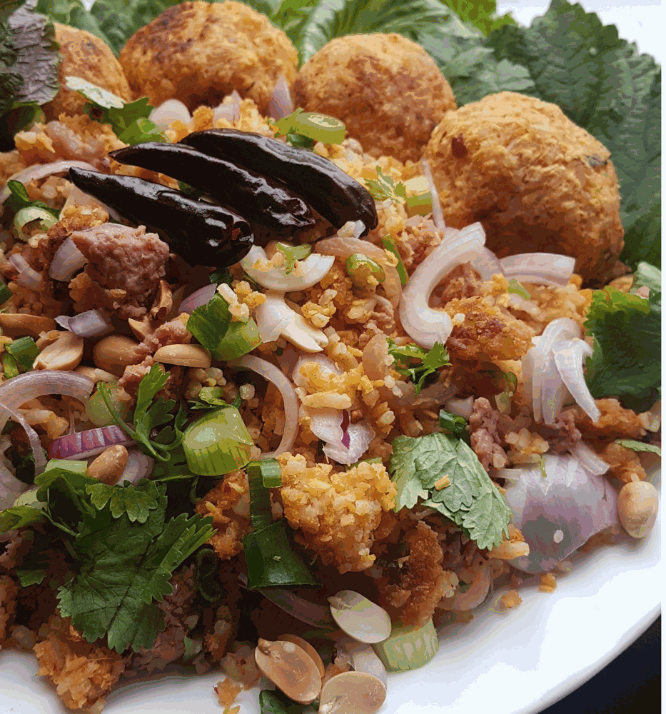 Crispy Rice Salad