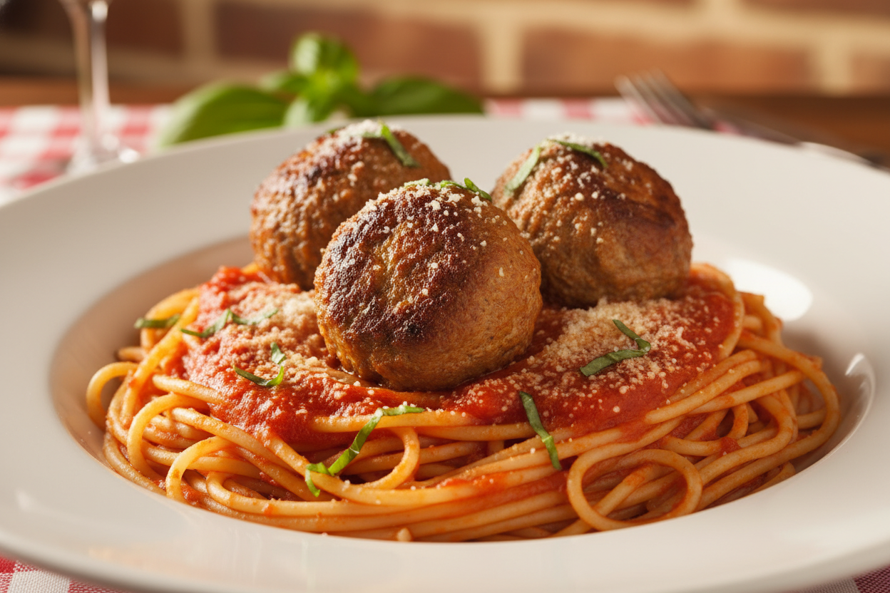 Spaghetti & Meatballs
