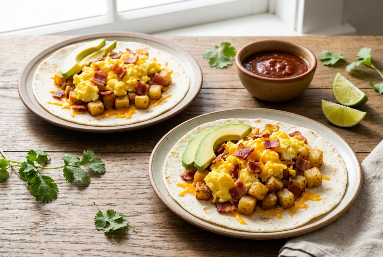 Tex-Mex Breakfast Tacos