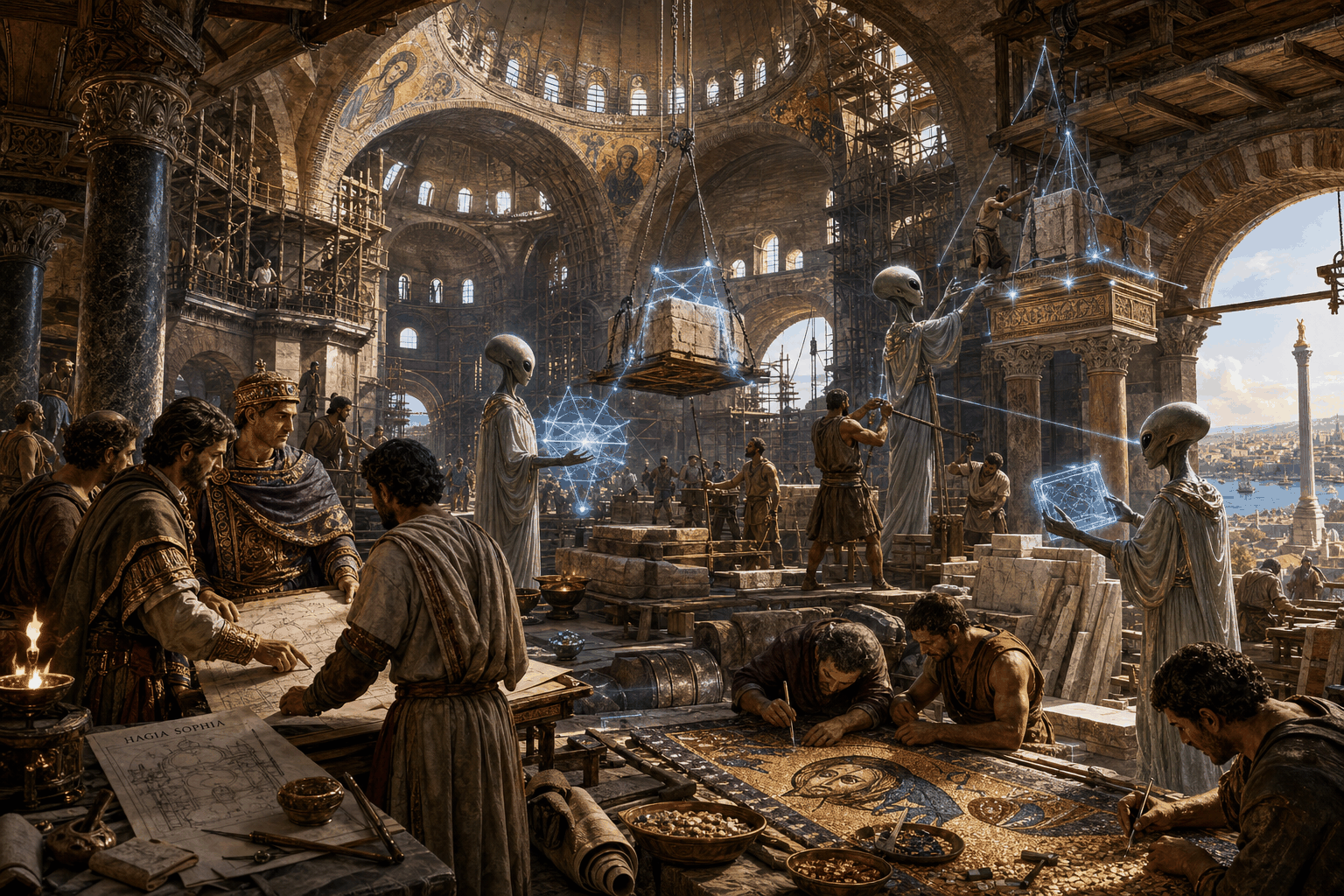 Ancient Aliens — Byzantine Hagia Sophia