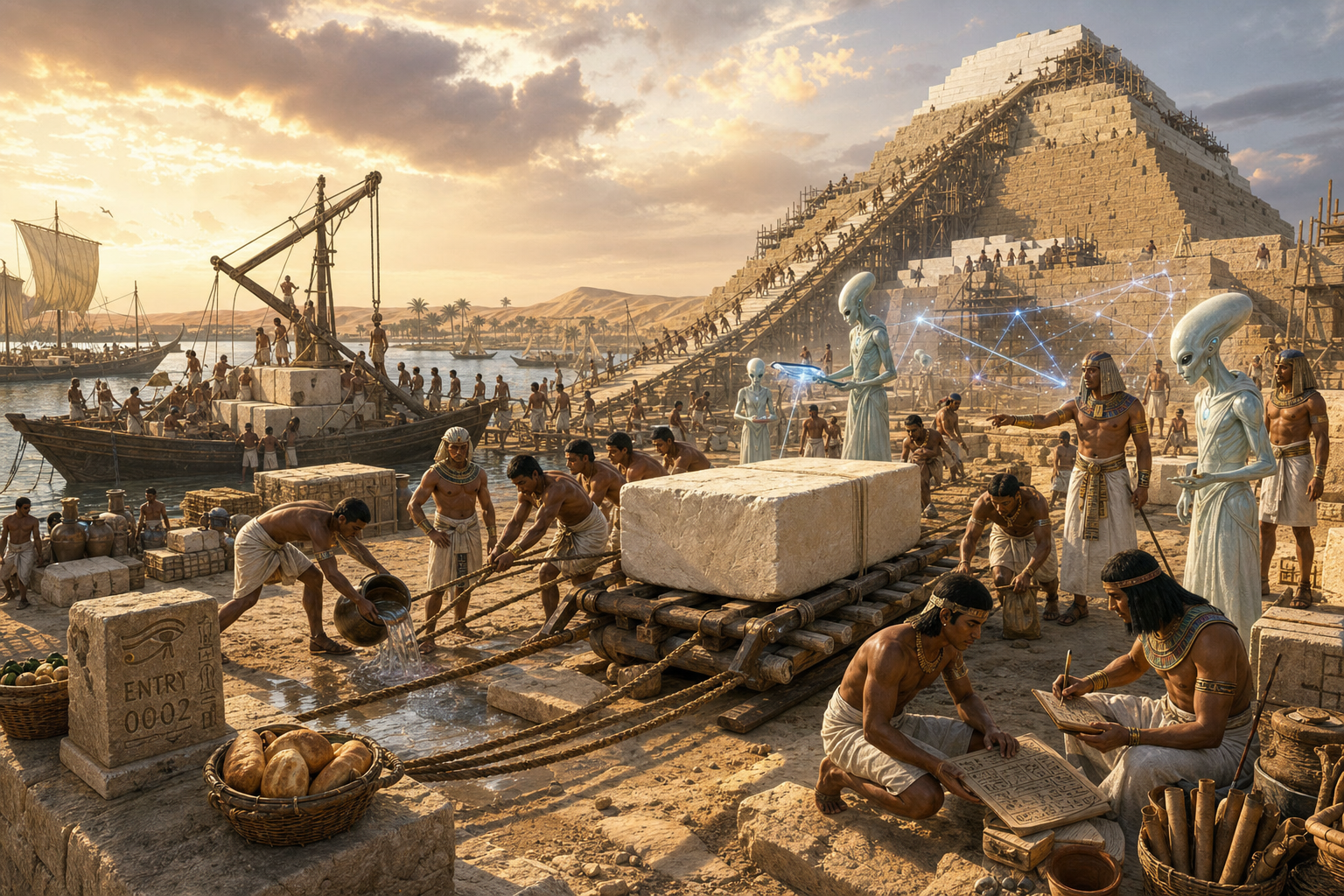 Ancient Aliens — Egyptian Pyramid