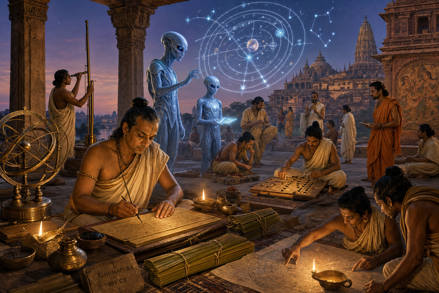 Ancient Aliens — Gupta Mathematics