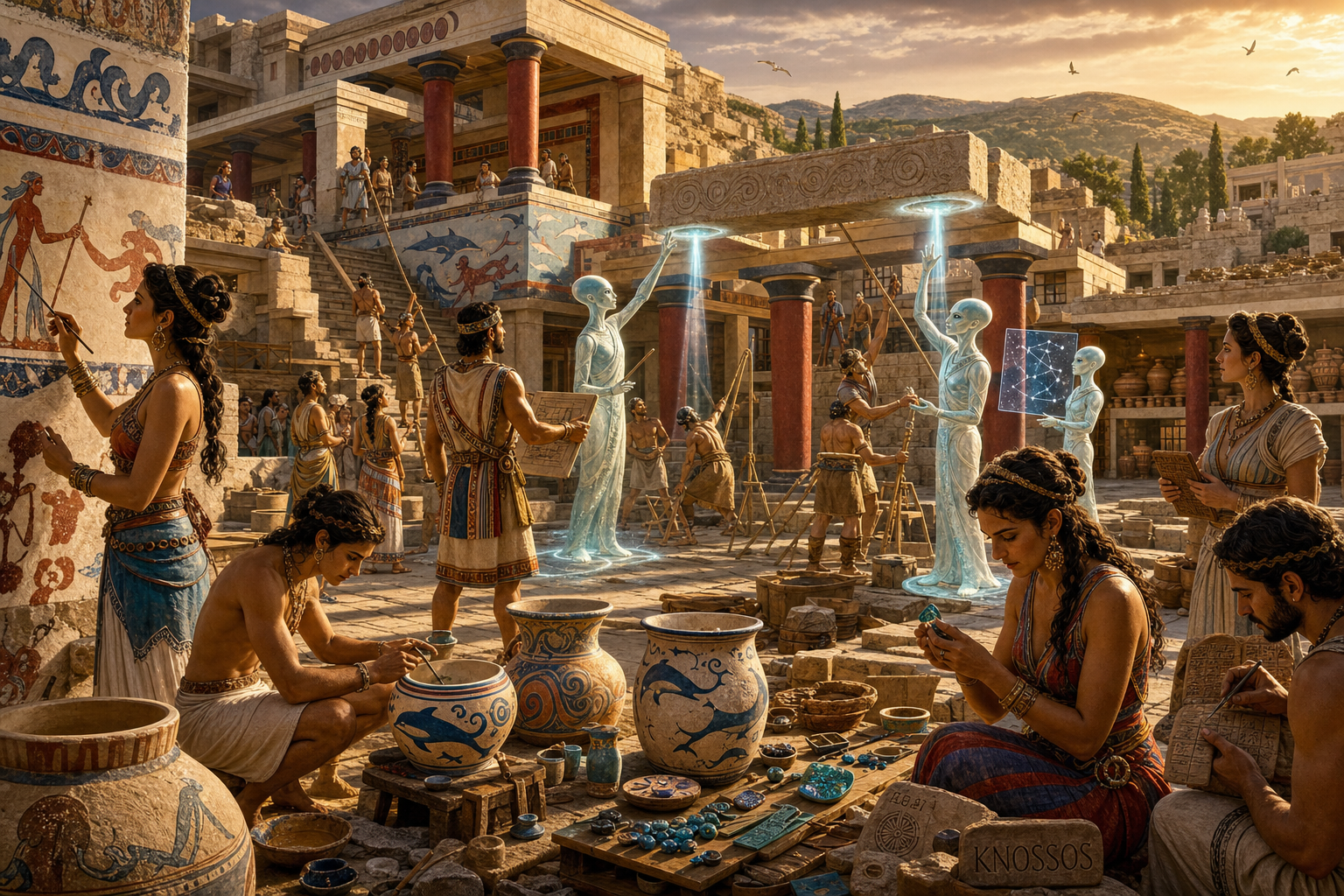Ancient Aliens — Minoan Knossos