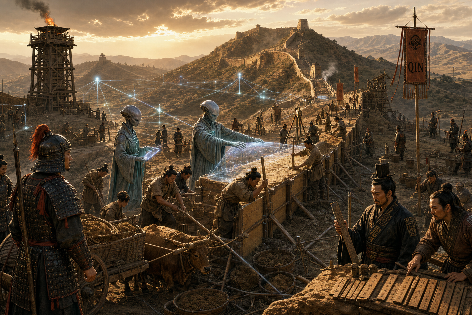 Ancient Aliens — Qin Great Wall