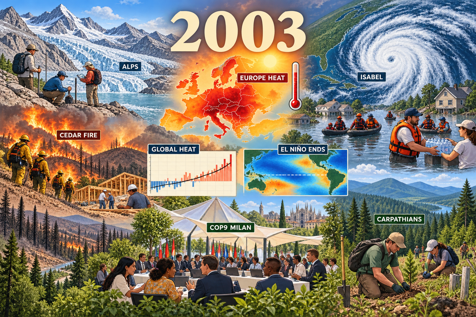 Climate & Weather Events — 2003