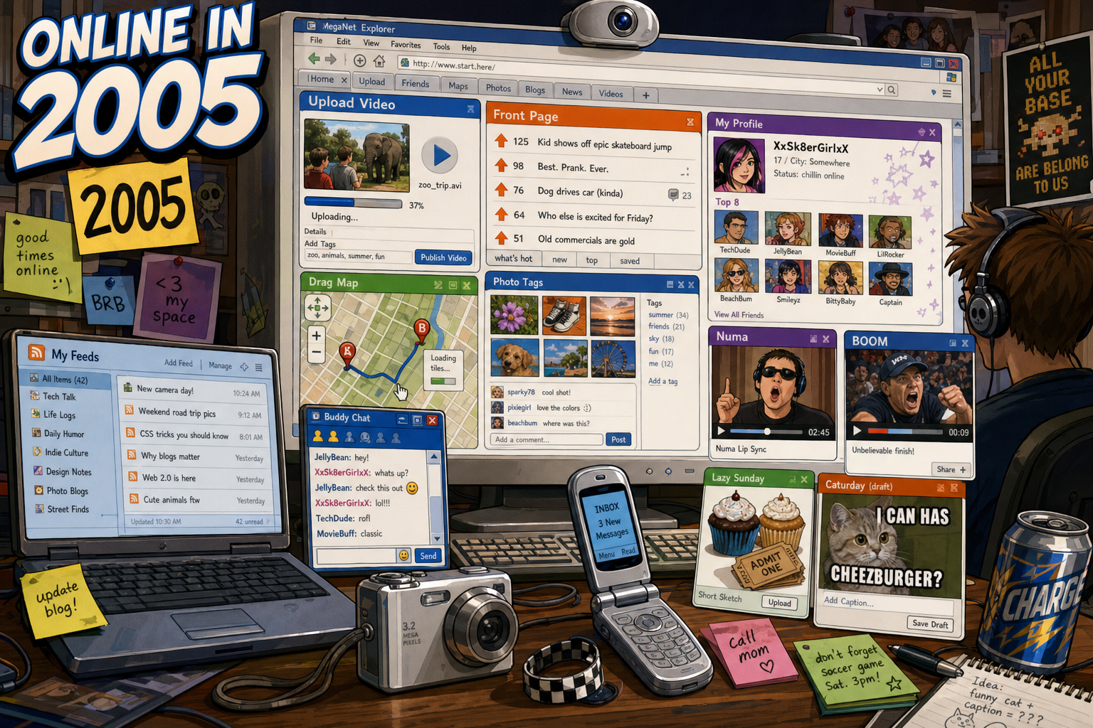 Internet Culture Timeline — 2005