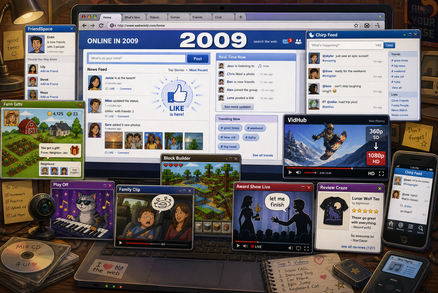 Internet Culture Timeline — 2009