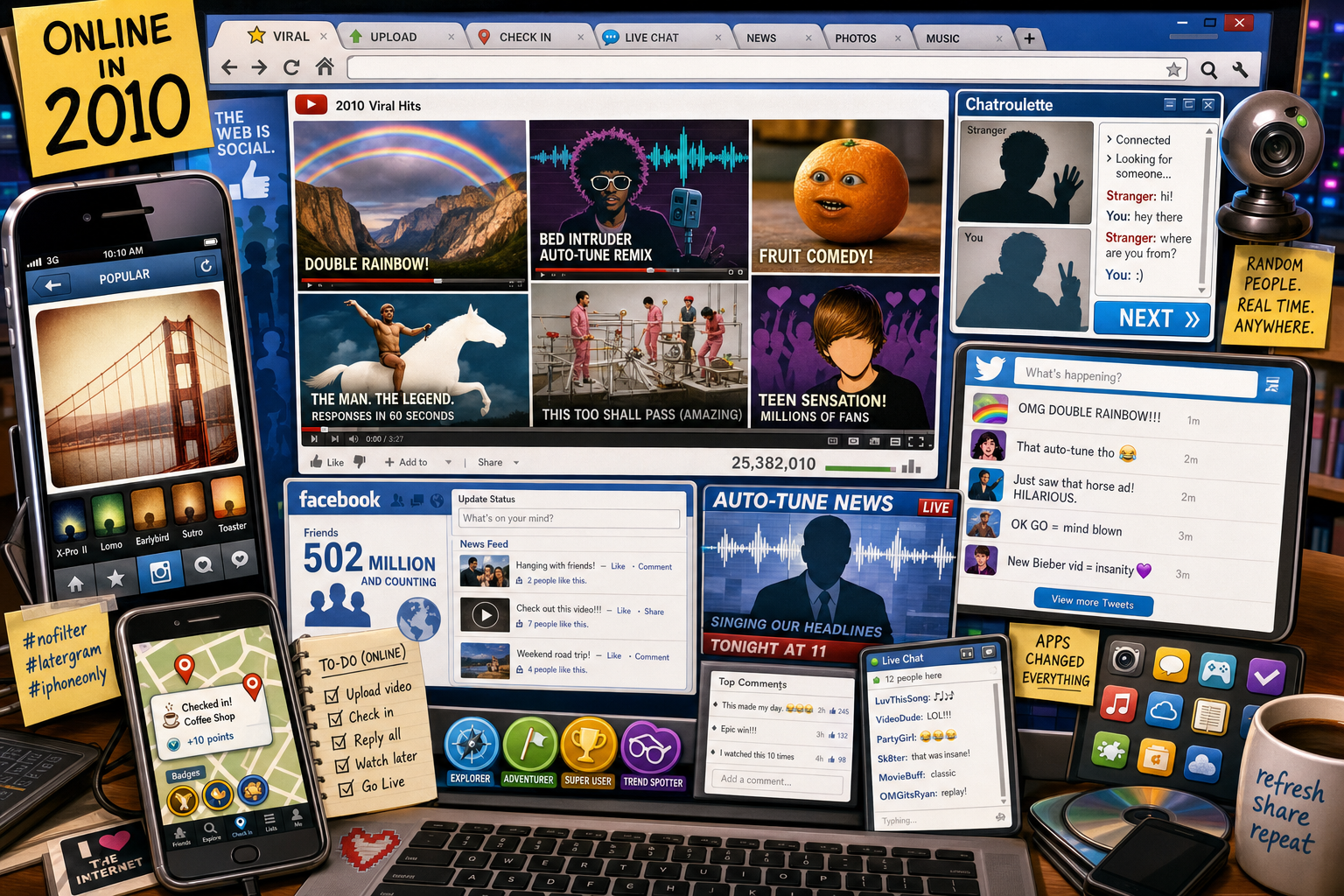 Internet Culture Timeline — 2010