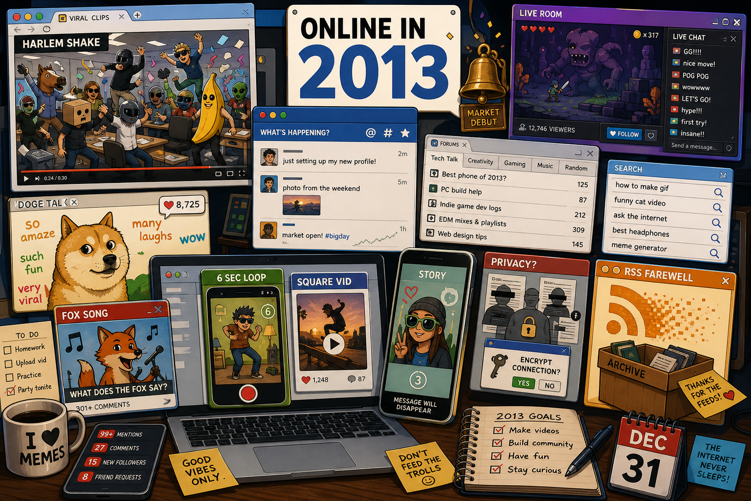 Internet Culture Timeline — 2013