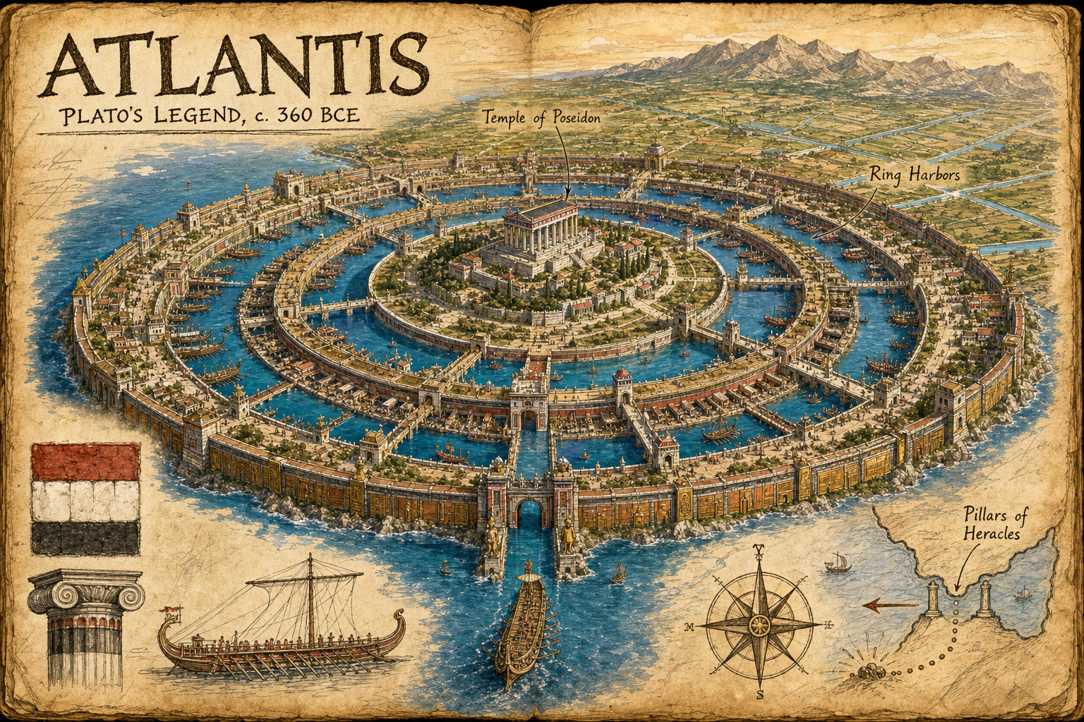 Lost Cities of Antiquity — Atlantis