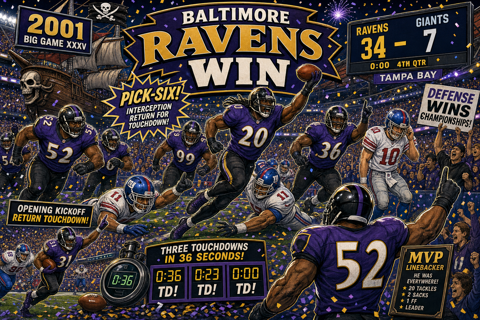 NFL Super Bowls — 2001