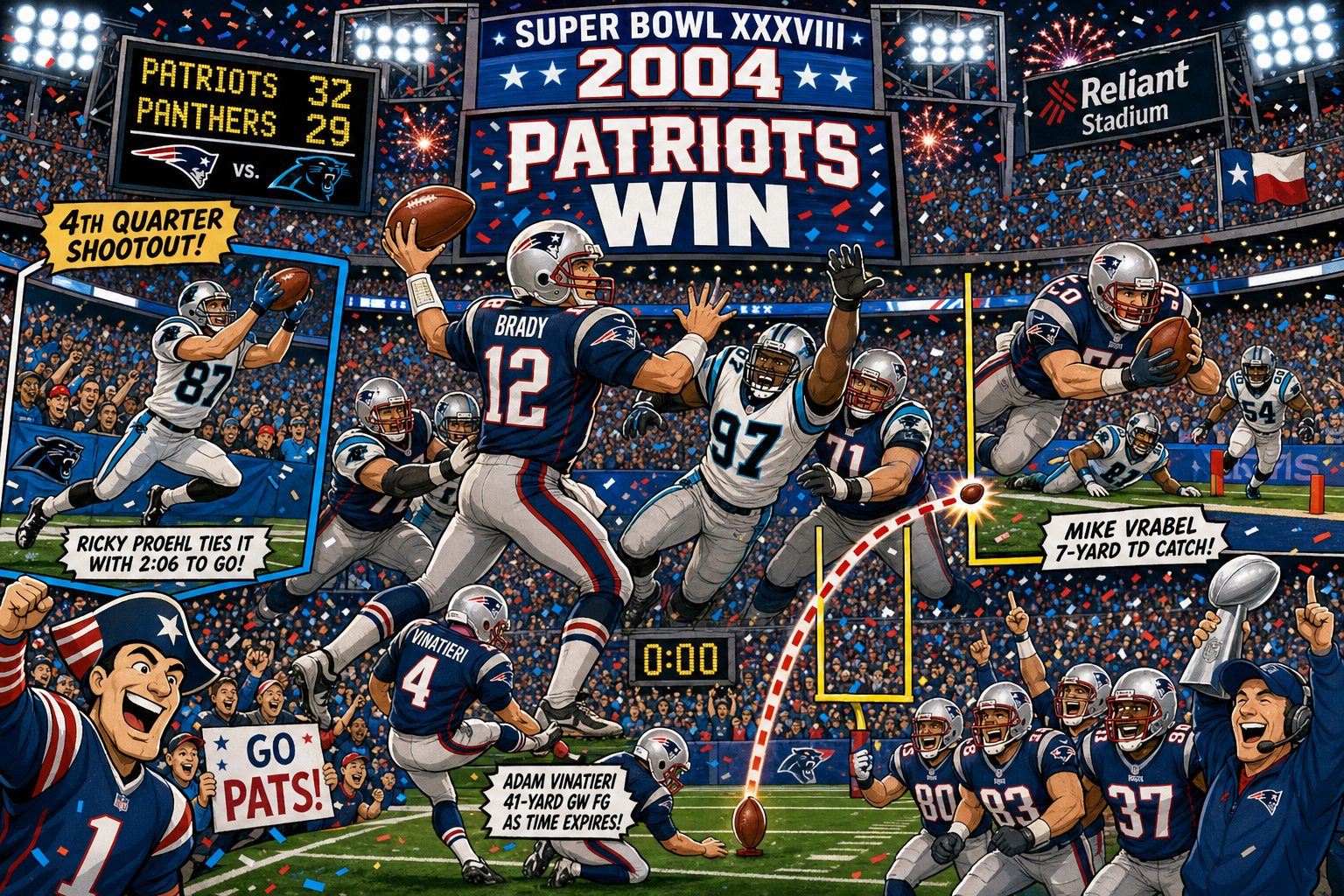 NFL Super Bowls — 2004