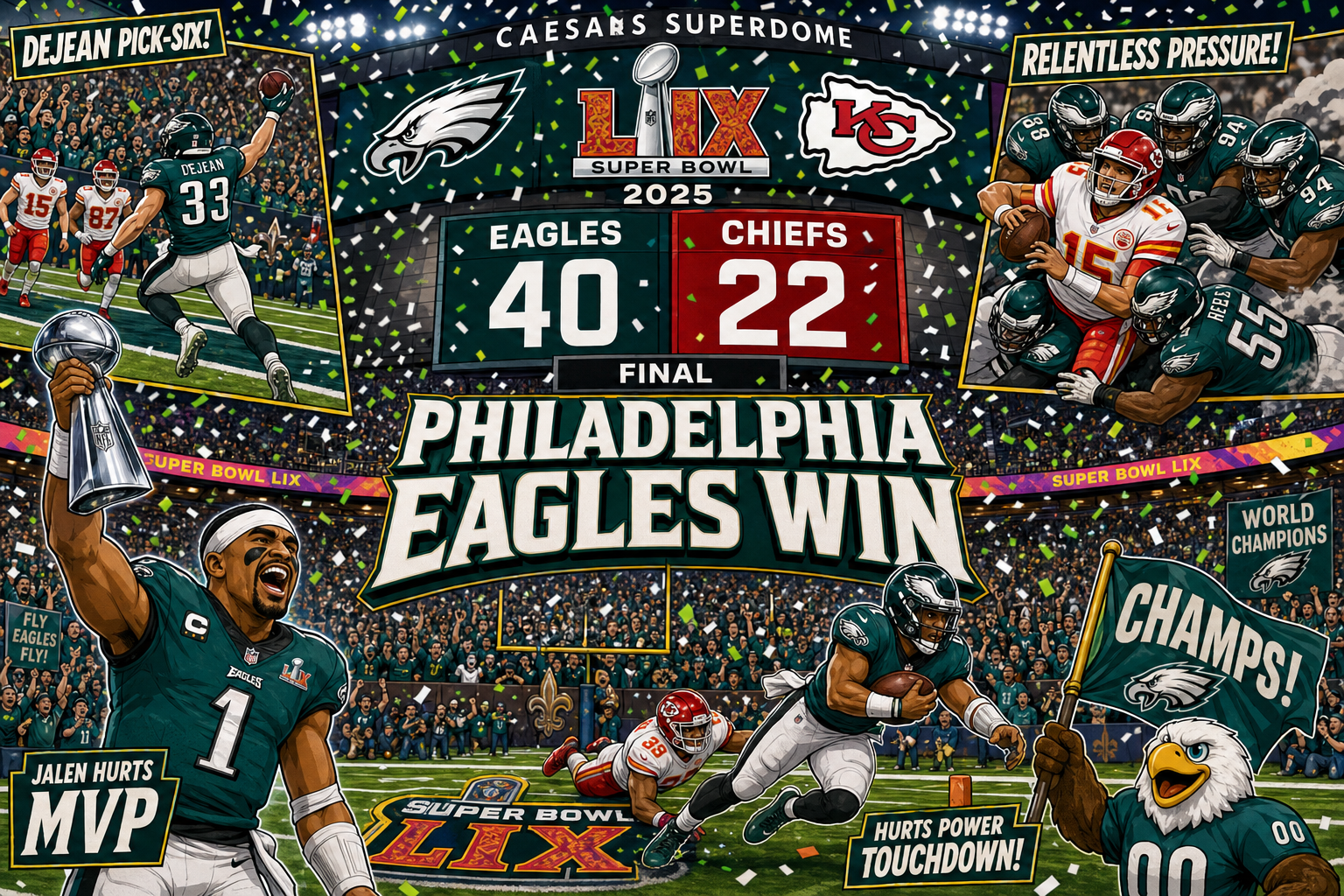 NFL Super Bowls — 2025
