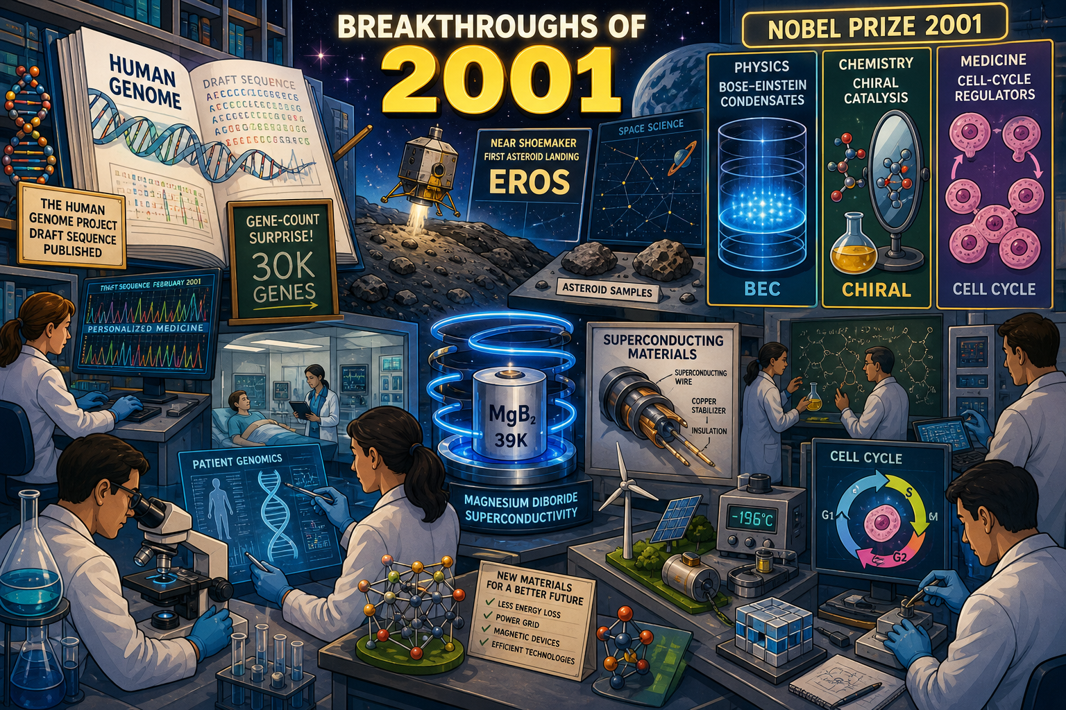 Science Breakthroughs — 2001