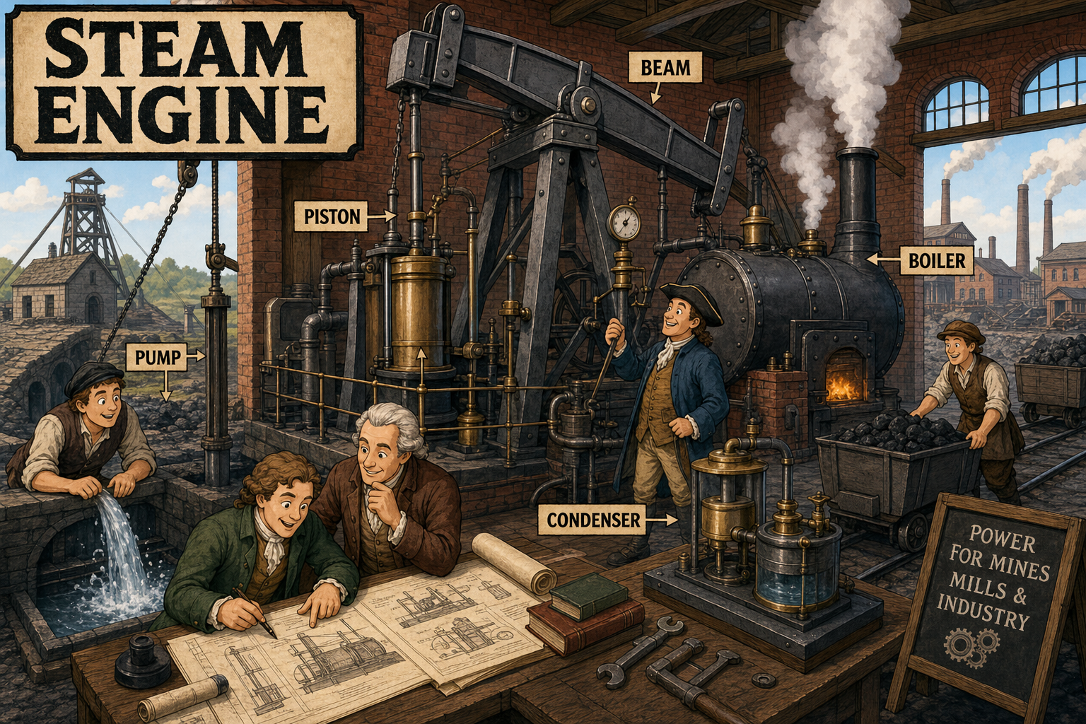 Technology Milestones — 14 Steam Engine