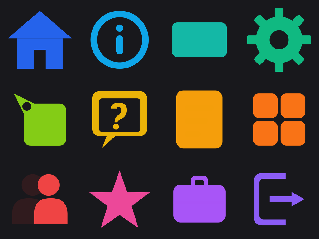 Sitemap — Web Page Glyphs