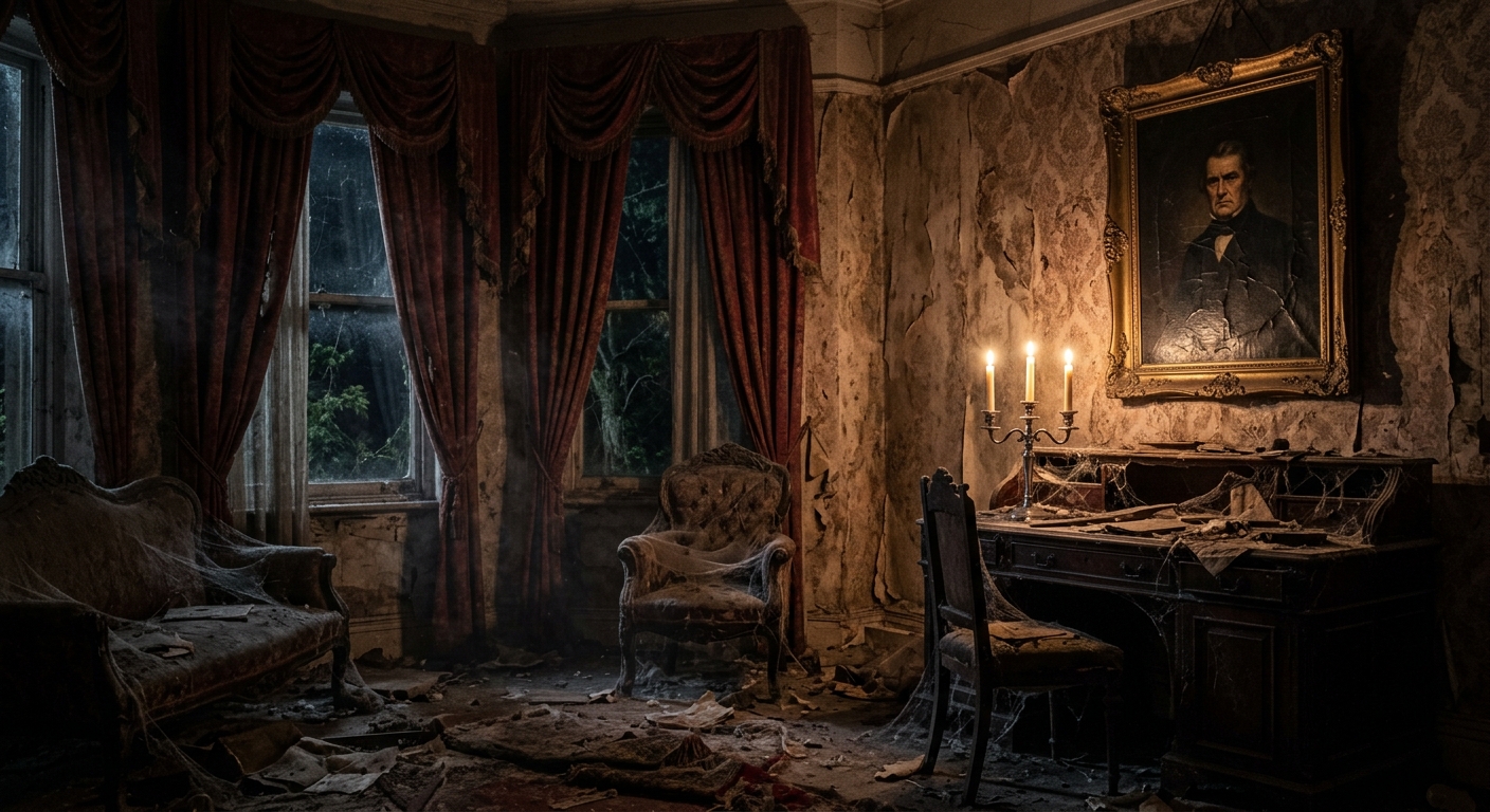 The Haunted Victorian Parlor