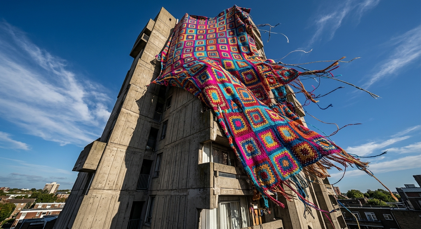Brutalist Granny Squares