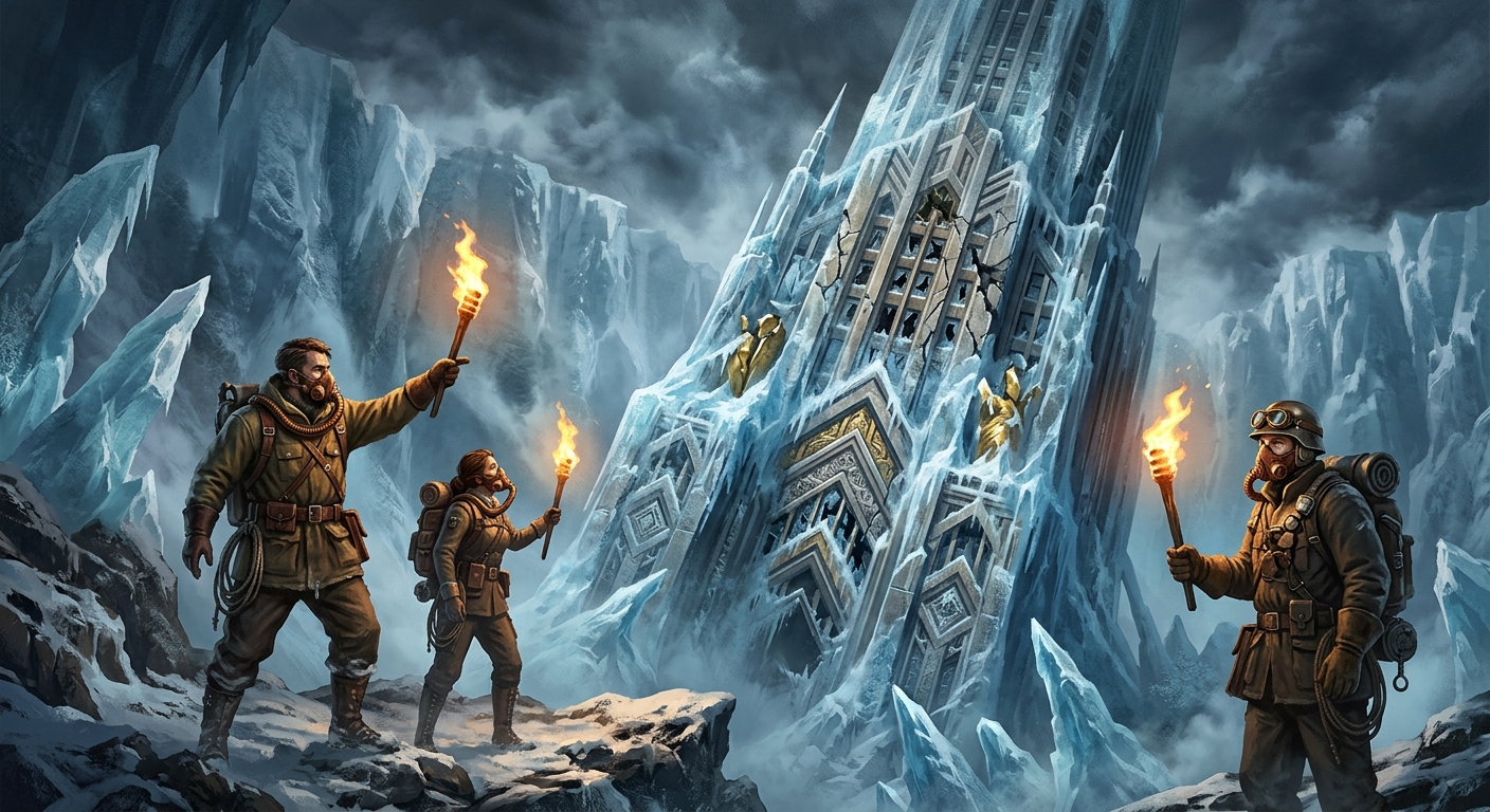 Unearthed Frozen Colossus