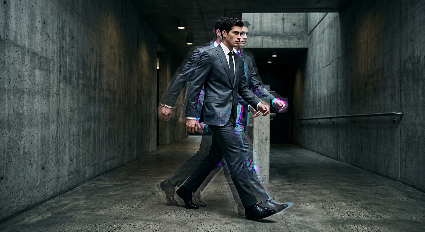Chrono-Shift Tailored Suit