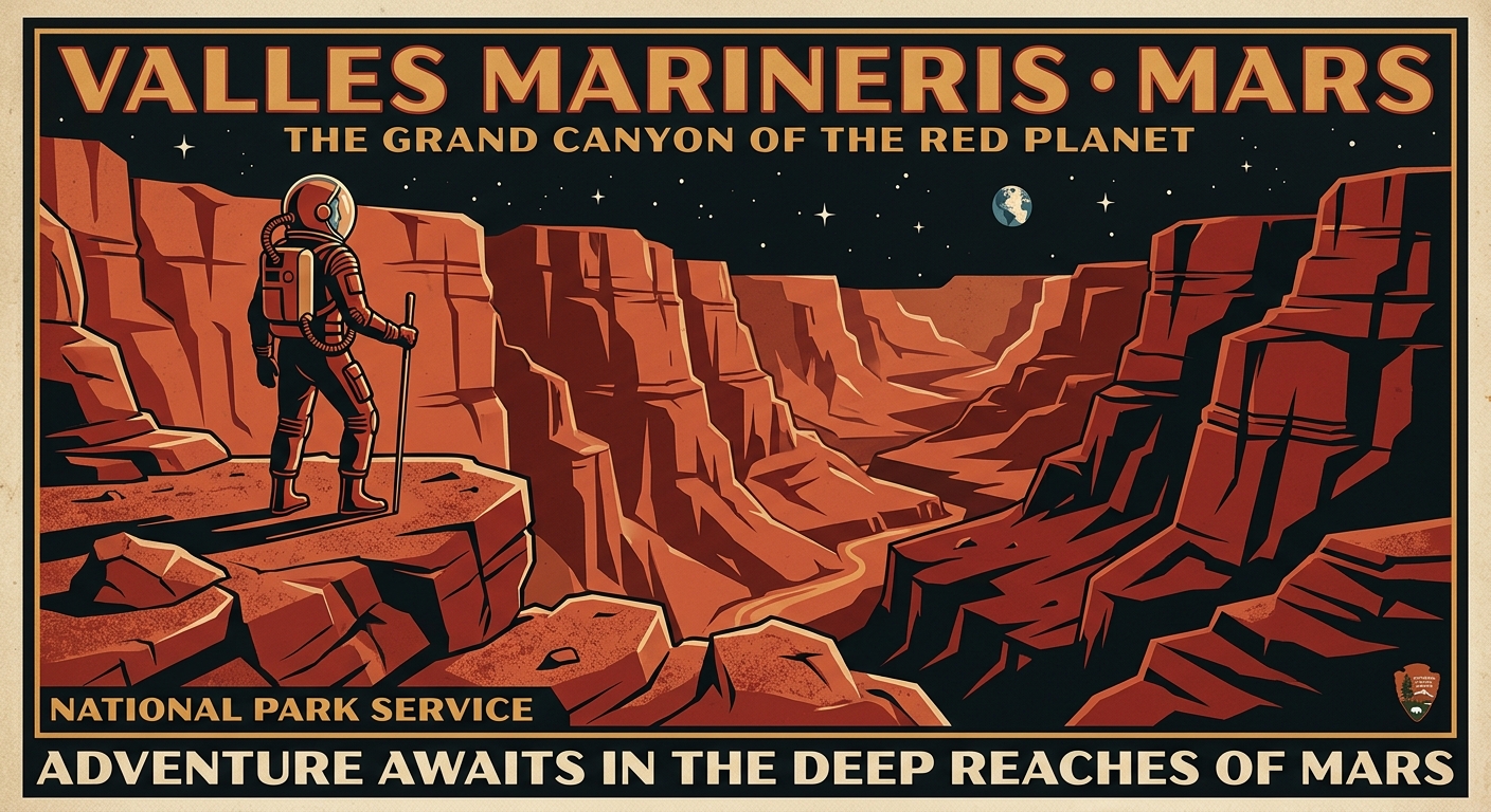 Martian Canyon Hike