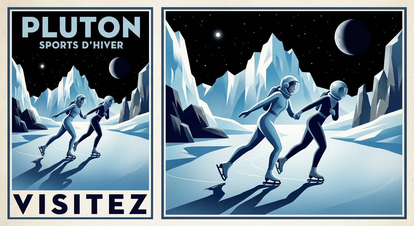 Pluto Ice Skating Getaway