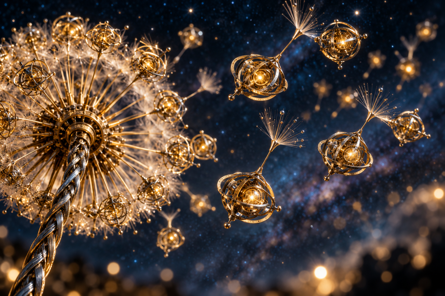 Clockwork Dandelion Seeds