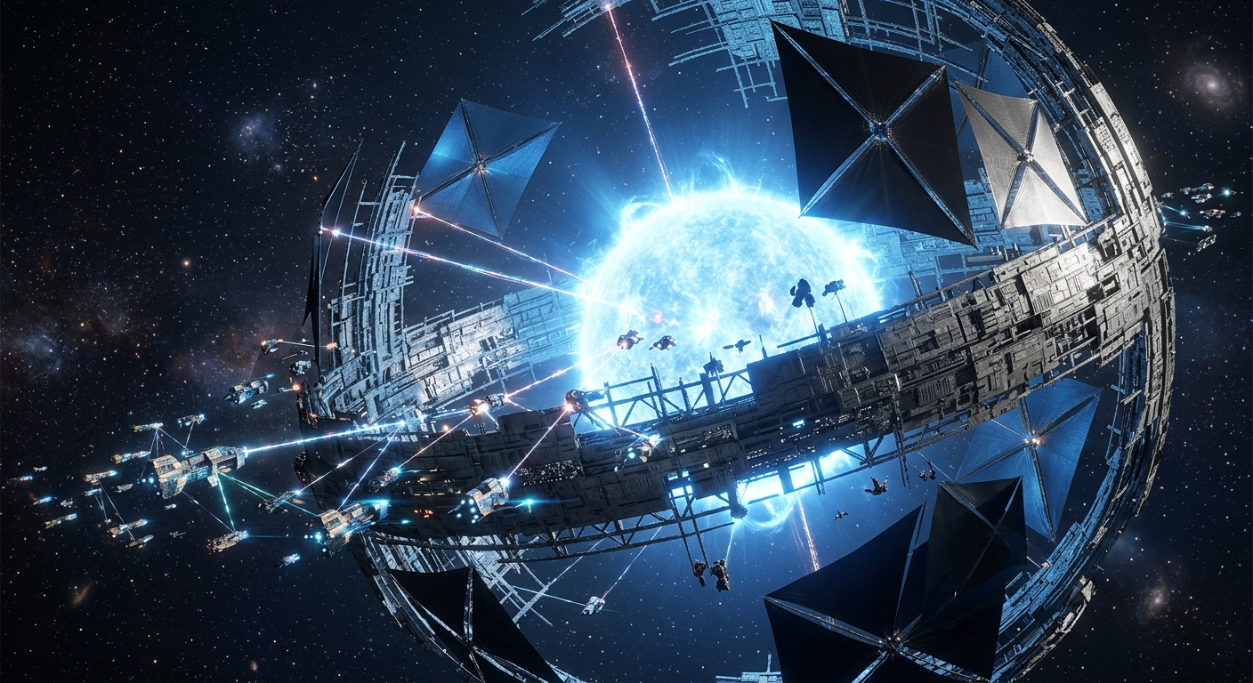 Deep Space Megastructures