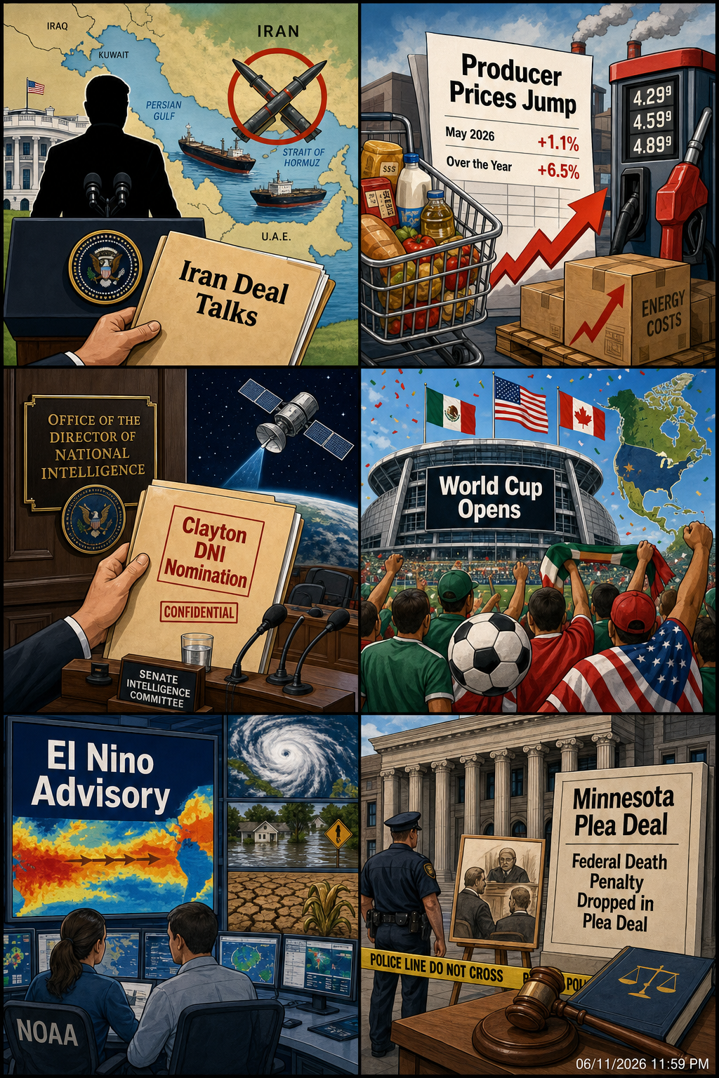 Daily News Collage 6 11 26