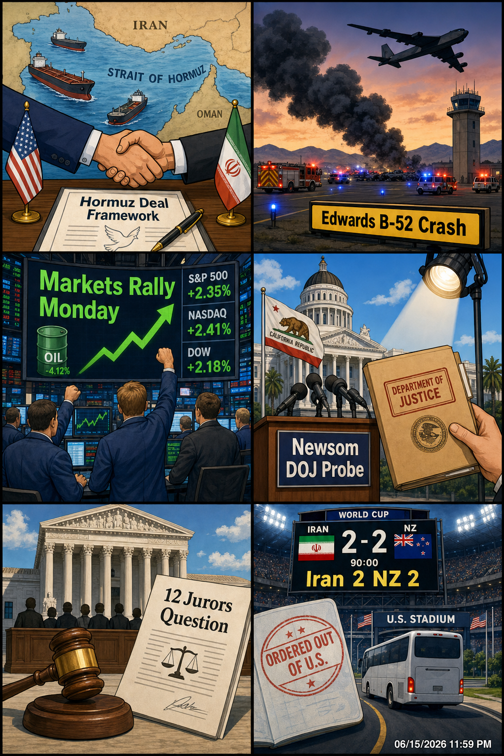 Daily News Collage 6 15 26
