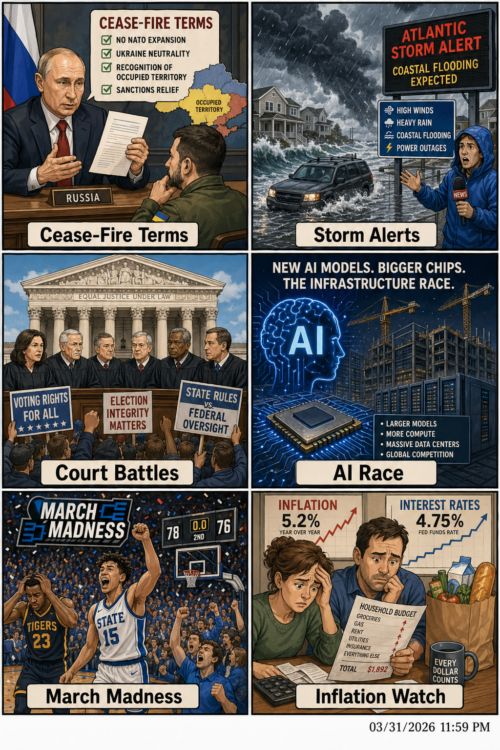 Monthly News Collage Mar 2026