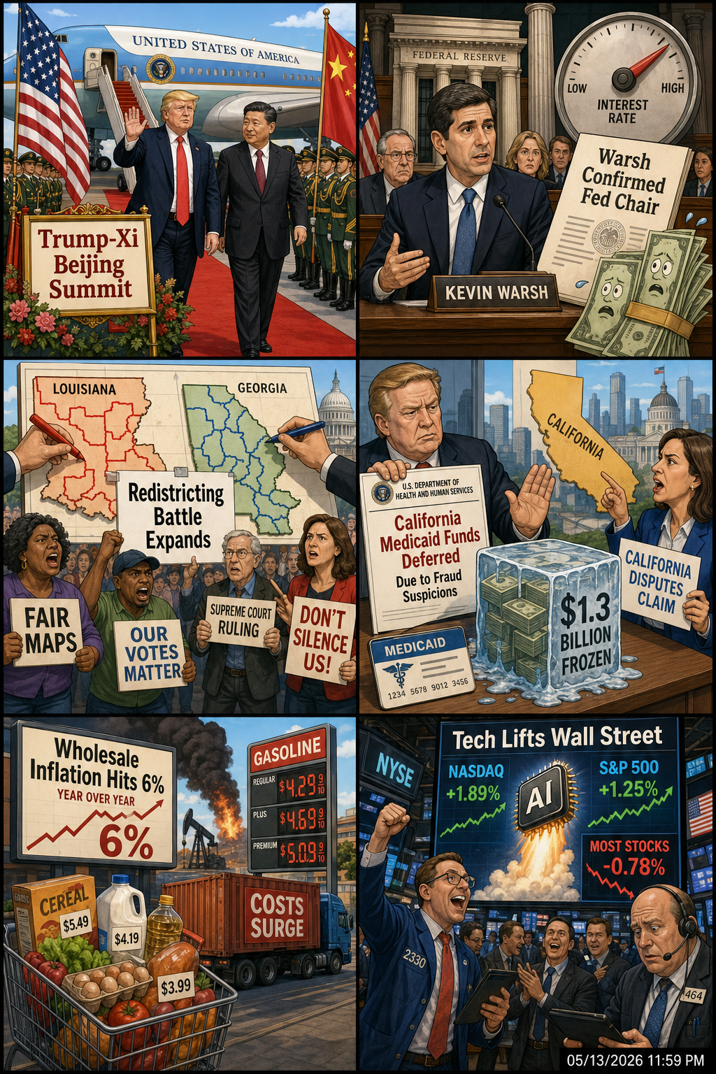 Daily News Collage 5 13 26