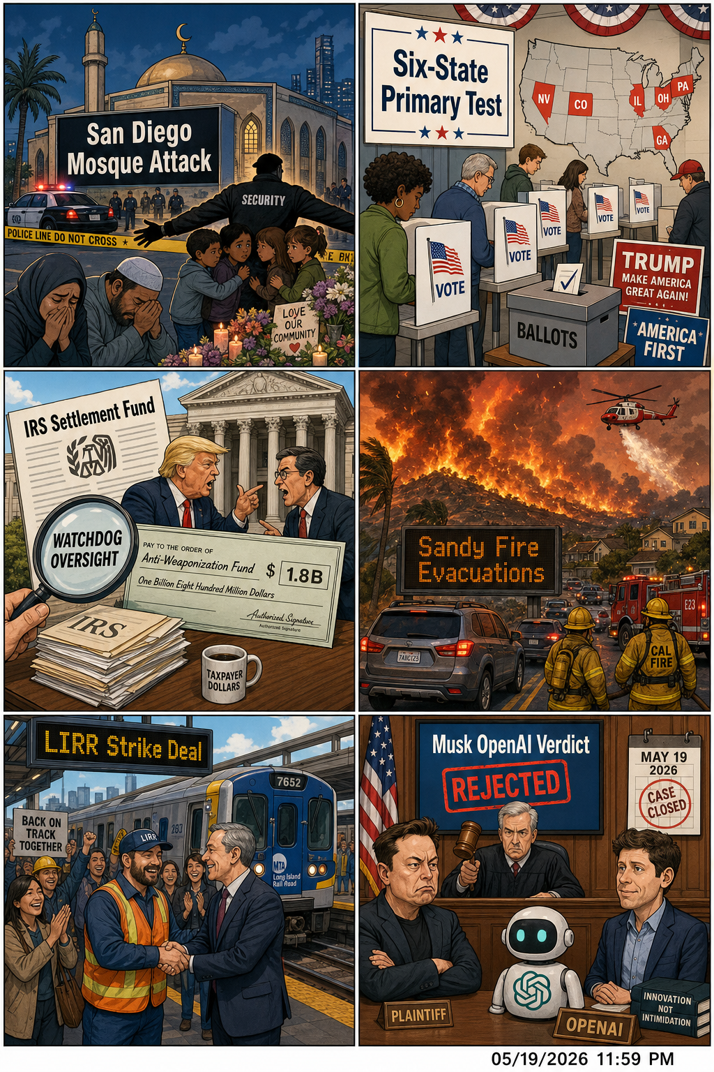 Daily News Collage 5 19 26
