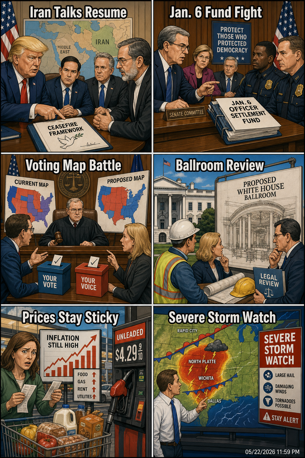 Daily News Collage 5 22 26