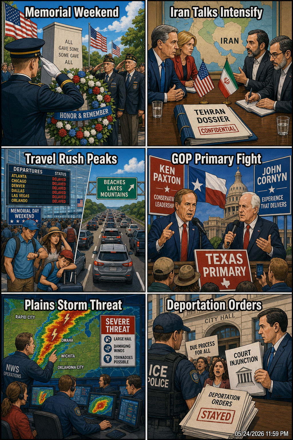 Daily News Collage 5 24 26