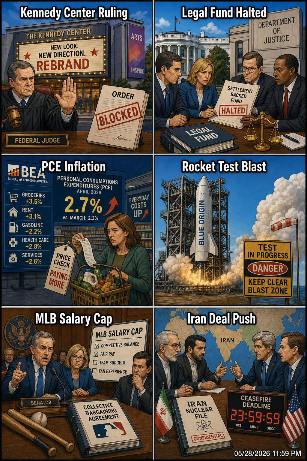 Daily News Collage 5 28 26