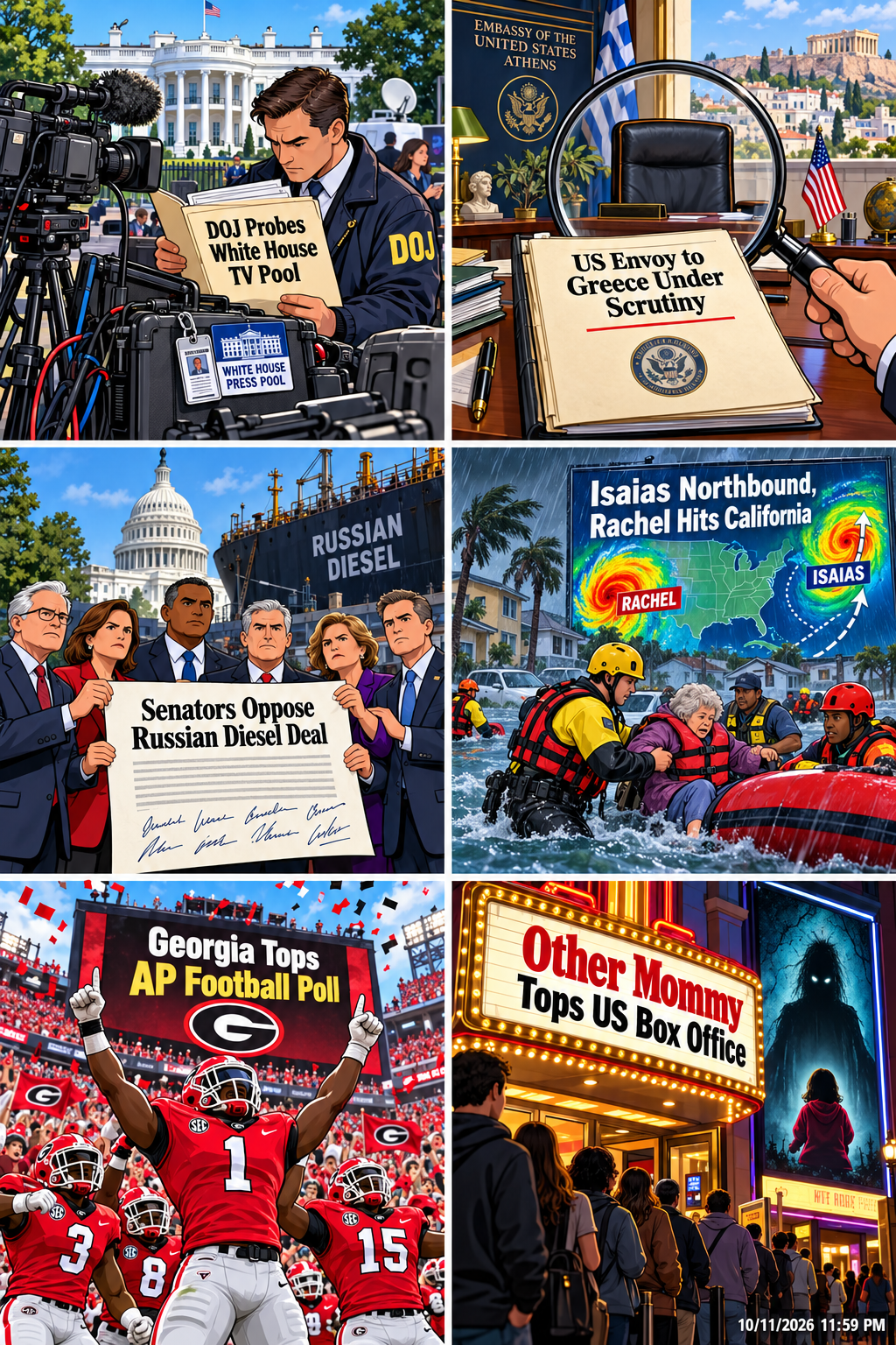 Daily News Collage 10 11 26