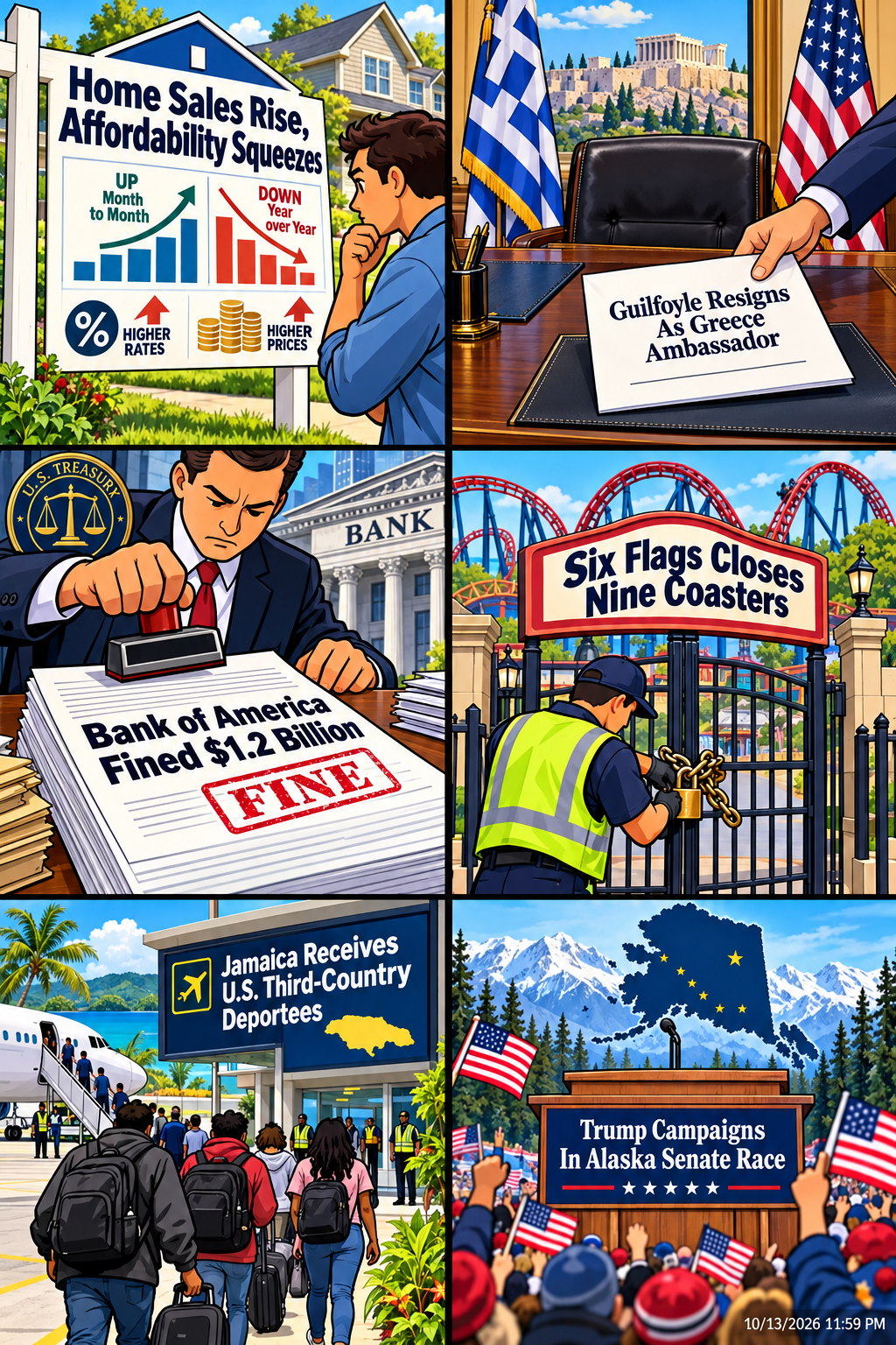 Daily News Collage 10 13 26