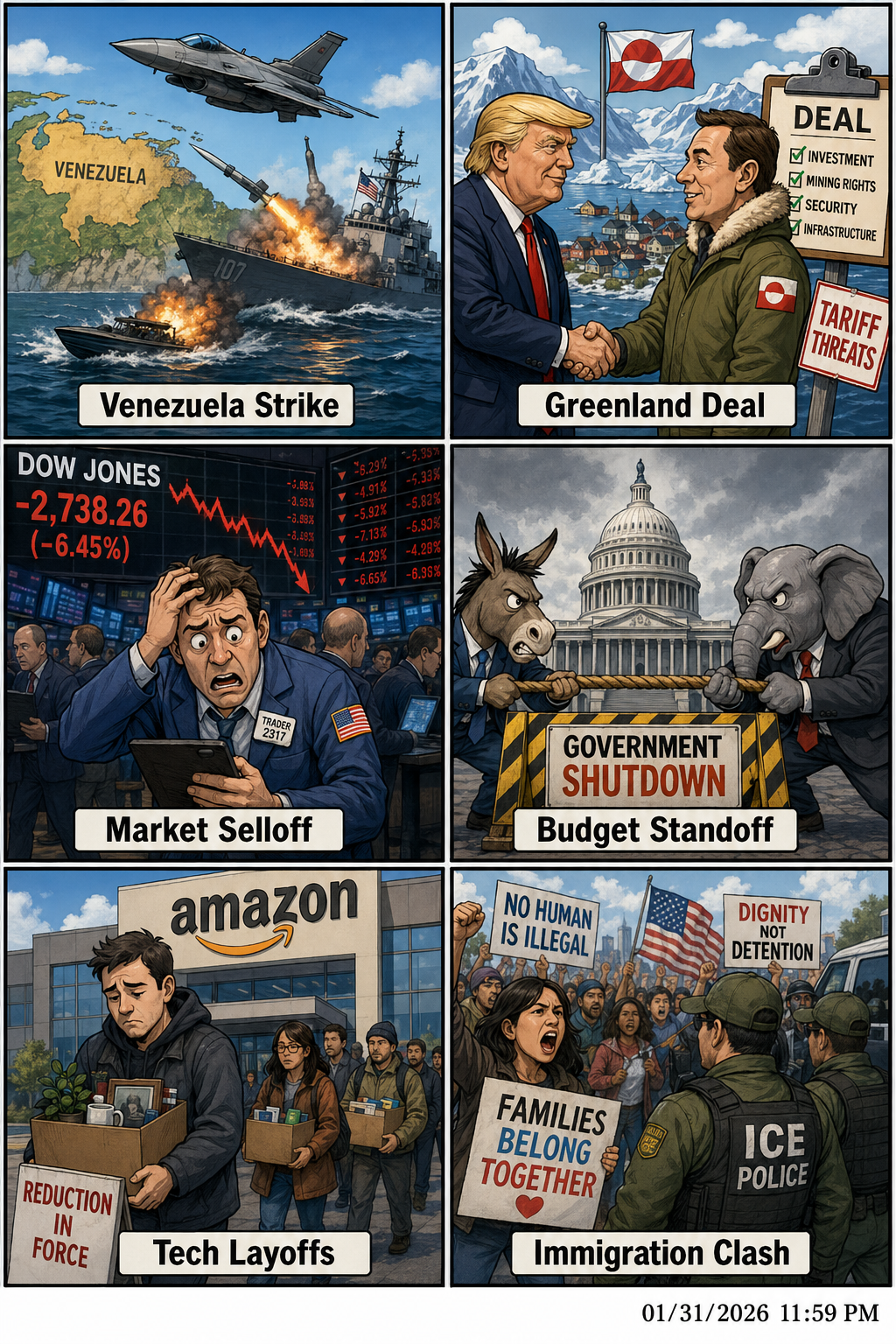 Monthly News Collage January 2026