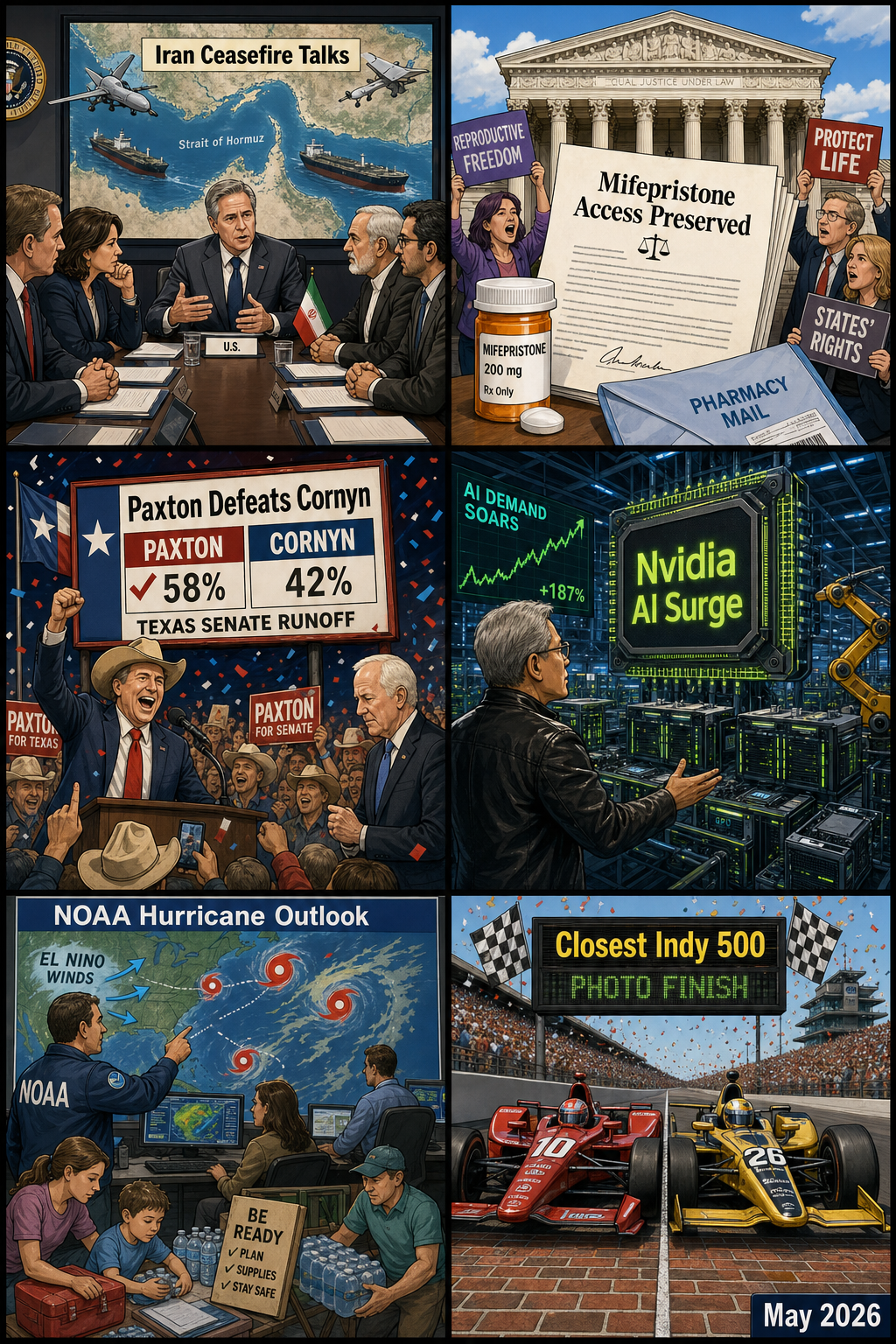 Monthly News Collage May 2026