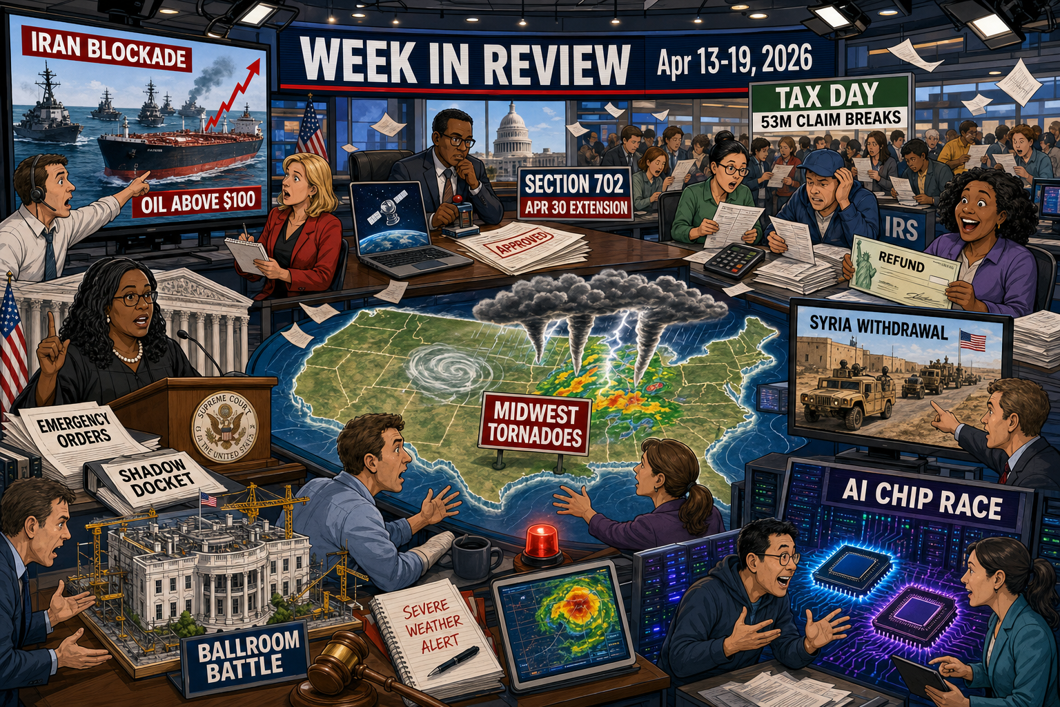Weekly News Montage 2026 04 13 To 2026 04 19