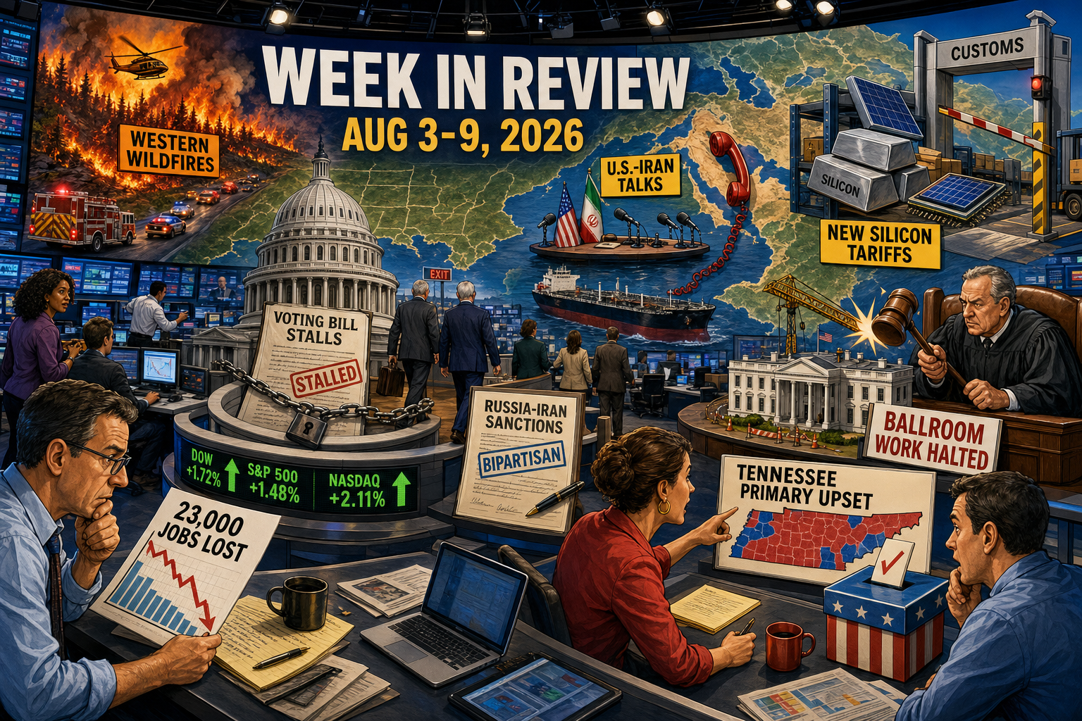 Weekly News Montage 2026 08 03 To 2026 08 09