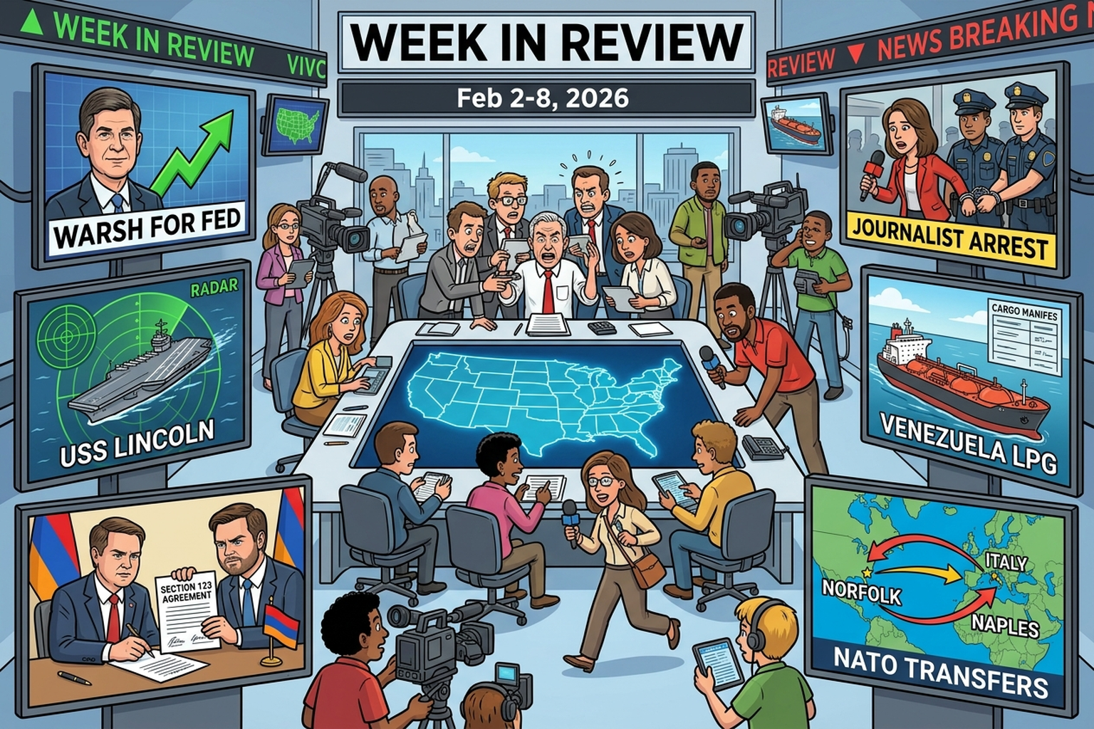 Weekly News Montage 2026 02 02 To 2026 02 08